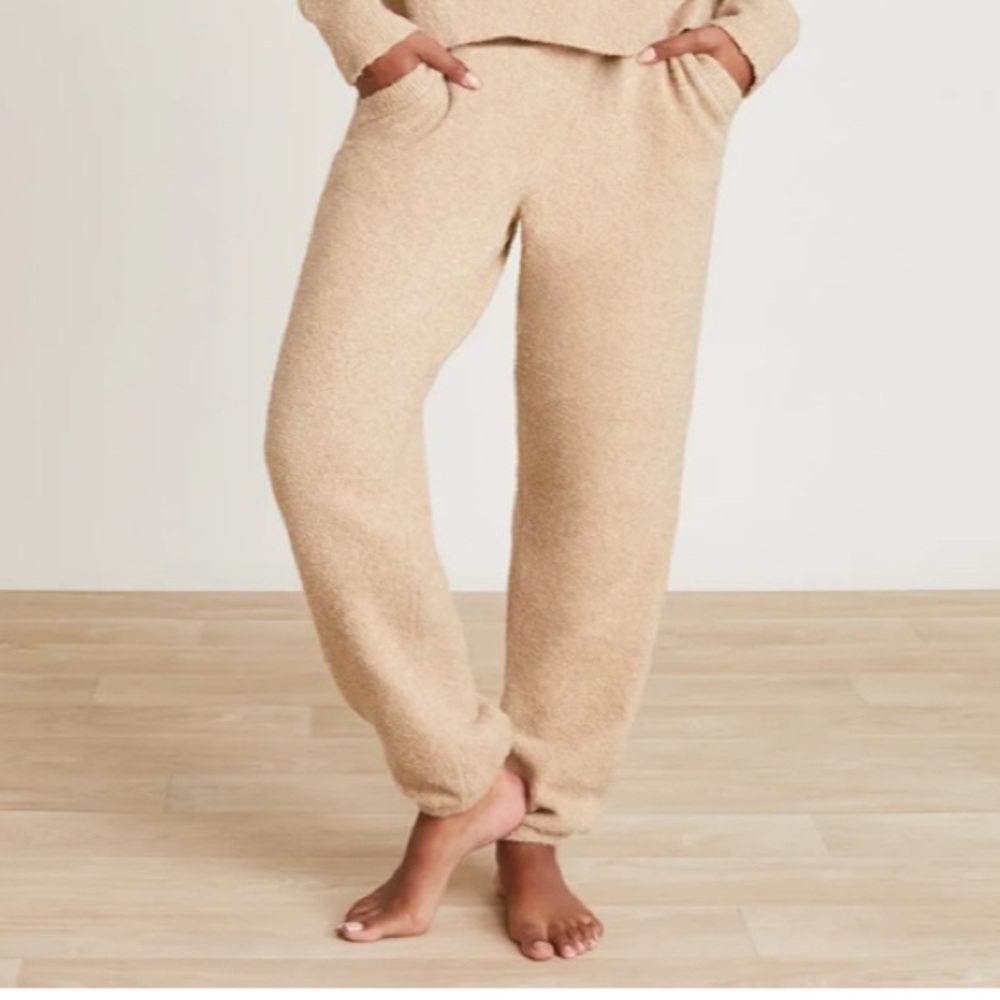 Barefoot Dreams EcoChic Jogger Pant Camel Size Small